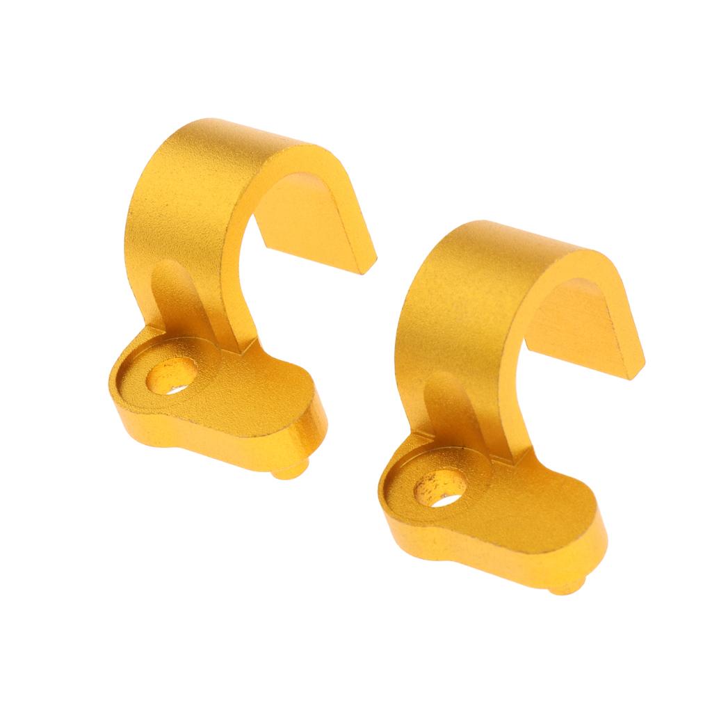 Brake Line Motorcycle - Rear Brake Line Hose Clamps CNC